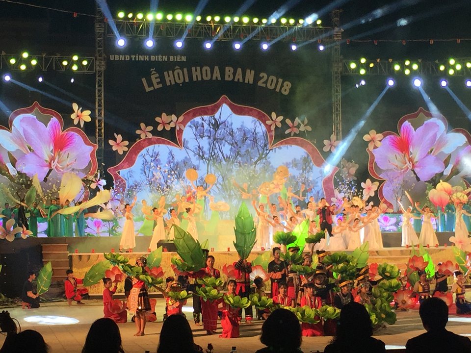 Chương trình nghệ thuật khai mạc lễ hội hoa ban 2018